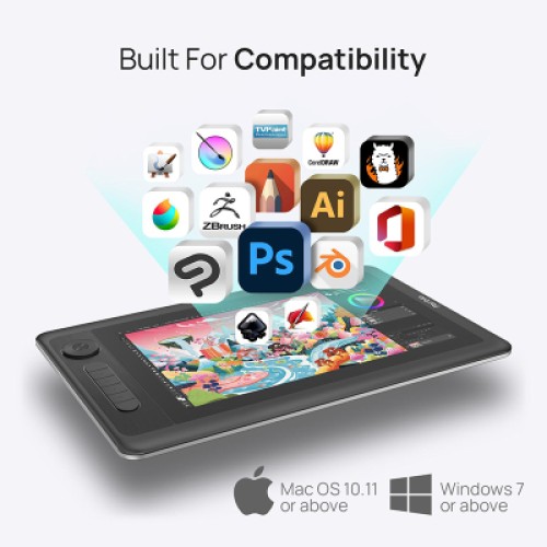 Графический планшет Parblo Coast 12 Pro Gen2 (COAST12PROG2)