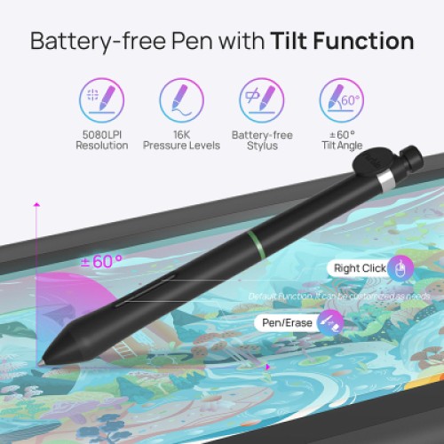 Графический планшет Parblo Coast 12 Pro Gen2 (COAST12PROG2)