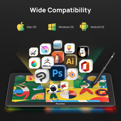 Графический планшет Parblo Coast 16 Pro Gen2 (COAST16PROG2)