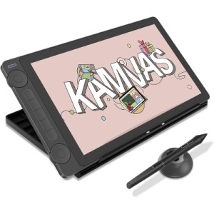 Графический планшет Huion Kamvas 13 Gen 3 Black + рукавичка (GS1333)