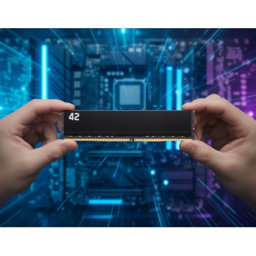 Модуль памяти для компьютера DDR4 8GB 3200 MHz 42-Series eXceleram (E-42-002S-08) Модуль памяти для компьютера DDR4 8GB 3200 MHz 42-Series eXceleram (E-42-002S-08)