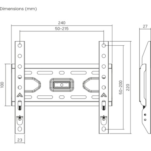 Кронштейн ITech PK2F Кронштейн ITech PK2F