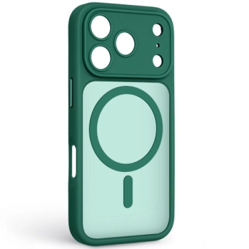 Чехол для мобильного телефона Armorstandart Lush MagCase Apple iPhone 17 Pro Dark Green (ARM87491) Чехол для мобильного телефона Armorstandart Lush MagCase Apple iPhone 17 Pro Dark Green (ARM87491)
