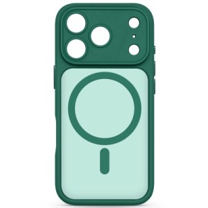 Чохол до мобільного телефона Armorstandart Lush MagCase Apple iPhone 17 Pro Dark Green (ARM87491)