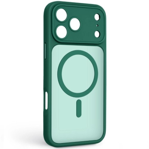 Чехол для мобильного телефона Armorstandart Lush MagCase Apple iPhone 17 Pro Max Dark Green (ARM87500) Чехол для мобильного телефона Armorstandart Lush MagCase Apple iPhone 17 Pro Max Dark Green (ARM87500)