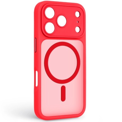 Чехол для мобильного телефона Armorstandart Lush MagCase Apple iPhone 17 Pro Red (ARM87495) Чехол для мобильного телефона Armorstandart Lush MagCase Apple iPhone 17 Pro Red (ARM87495)