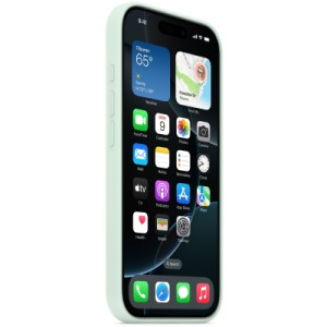 Чохол до мобільного телефона Apple iPhone 16 Pro Silicone with MagSafe - Aquamarine Model A3315 (MDG04ZM/A)