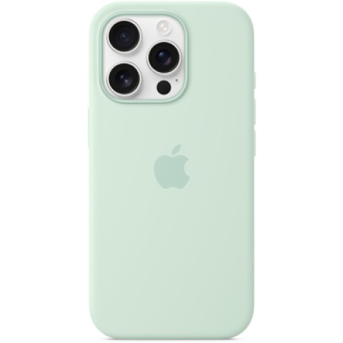 Чехол для мобильного телефона Apple iPhone 16 Pro Silicone with MagSafe - Aquamarine Model A3315 (MDG04ZM/A) Чехол для мобильного телефона Apple iPhone 16 Pro Silicone with MagSafe - Aquamarine Model A3315 (MDG04ZM/A)