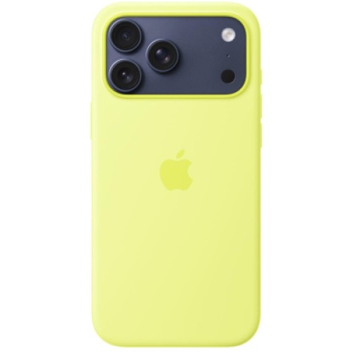 Чехол для мобильного телефона Apple iPhone 17 Pro Max Silicone with MagSafe - Neon Yellow Model A3560 (MGFM4ZM/A) Чехол для мобильного телефона Apple iPhone 17 Pro Max Silicone with MagSafe - Neon Yellow Model A3560 (MGFM4ZM/A)