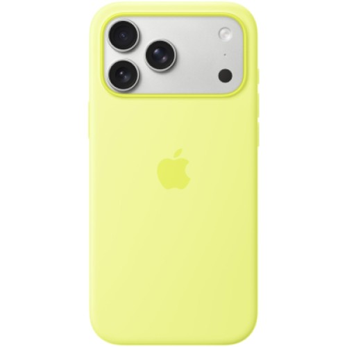 Чехол для мобильного телефона Apple iPhone 17 Pro Max Silicone with MagSafe - Neon Yellow Model A3560 (MGFM4ZM/A) Чехол для мобильного телефона Apple iPhone 17 Pro Max Silicone with MagSafe - Neon Yellow Model A3560 (MGFM4ZM/A)