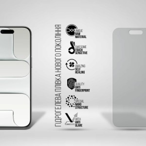 Пленка защитная Armorstandart hydrogel Matte Apple iPhone 17 Air (ARM86174)