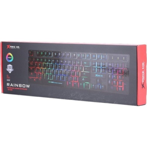 Клавиатура Xtrike ME KB-280 RGB Black (KB-280)