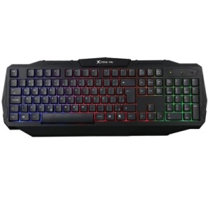 Клавиатура Xtrike ME KB-302 RGB Black (KB-302)