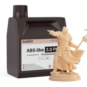 Фотополімерна смола ELEGOO Resin, ABS-like 3.0 pro 2кг, beige (50.103.0249)