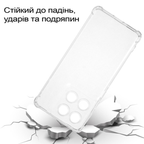 Чехол для мобильного телефона BeCover Anti-Shock Motorola Edge 60 Fusion Clear (713805) Чехол для мобильного телефона BeCover Anti-Shock Motorola Edge 60 Fusion Clear (713805)