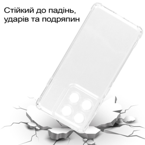 Чехол для мобильного телефона BeCover Anti-Shock Motorola Edge 60 Pro Clear (713806) Чехол для мобильного телефона BeCover Anti-Shock Motorola Edge 60 Pro Clear (713806)