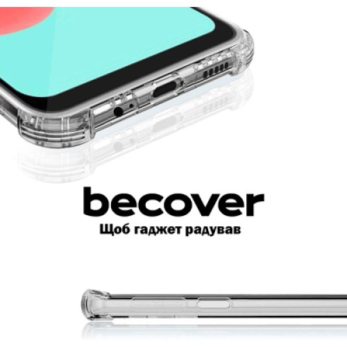Чехол для мобильного телефона BeCover Anti-Shock Vivo Y36 4G/Y36 5G Clear (709852) Чехол для мобильного телефона BeCover Anti-Shock Vivo Y36 4G/Y36 5G Clear (709852)