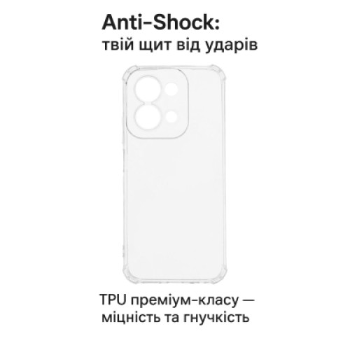 Чехол для мобильного телефона BeCover Anti-Shock Xiaomi Redmi 15C 4G/5G Clear (713812) Чехол для мобильного телефона BeCover Anti-Shock Xiaomi Redmi 15C 4G/5G Clear (713812)