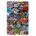 Чехол для планшета BeCover Smart Case Samsung Galaxy Tab A11 Plus SM-X236B 11.0" Graffiti (714005)