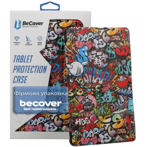 Чехол для планшета BeCover Smart Case Samsung Galaxy Tab A11 Plus SM-X236B 11.0" Graffiti (714005)