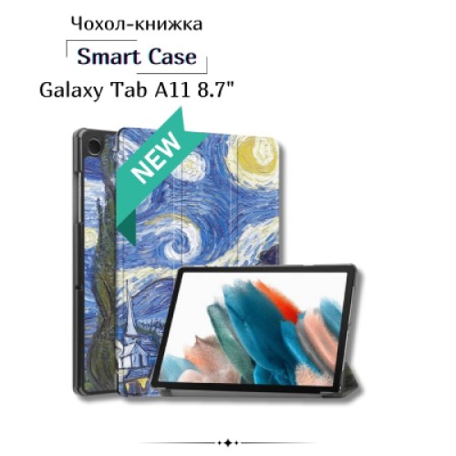 Чехол для планшета BeCover Smart Case Samsung Galaxy Tab A11 SM-X133/X135 8.7" Night (713981)