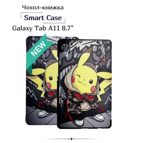 Чехол для планшета BeCover Smart Case Samsung Galaxy Tab A11 SM-X133/X135 8.7" Pikachu (713989)