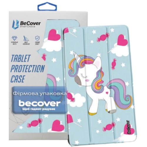 Чехол для планшета BeCover Smart Case Samsung Galaxy Tab A11 SM-X133/X135 8.7" Unicorn (713982)