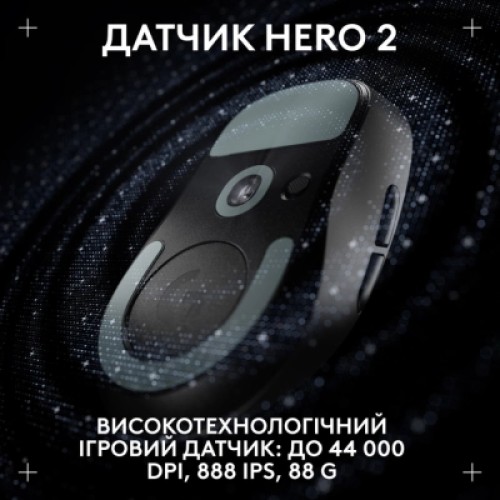 Мышка Logitech G Pro X Superlight 2 Dex Wireless Black (910-007357) Мышка Logitech G Pro X Superlight 2 Dex Wireless Black (910-007357)
