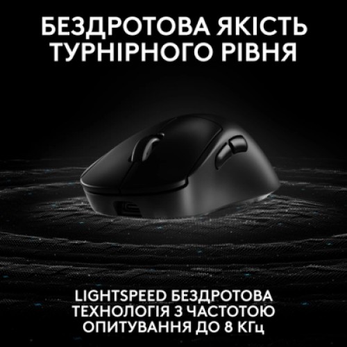 Мышка Logitech G Pro X Superlight 2 Dex Wireless Black (910-007357) Мышка Logitech G Pro X Superlight 2 Dex Wireless Black (910-007357)