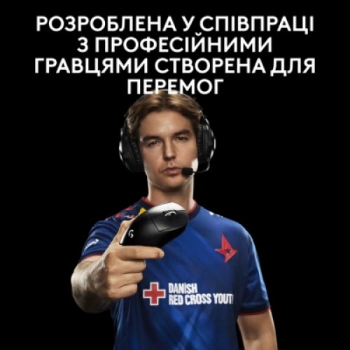 Мышка Logitech G Pro X Superlight 2 Dex Wireless Black (910-007357) Мышка Logitech G Pro X Superlight 2 Dex Wireless Black (910-007357)