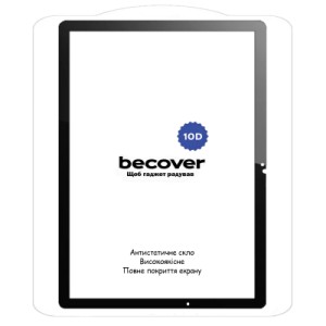 Скло захисне BeCover 10D Samsung Galaxy Tab A11 Plus SM-X236B 11.0" Black (713936)