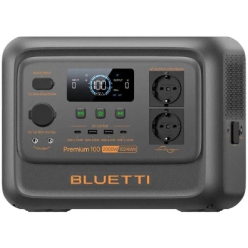 Зарядная станция BLUETTI Premium 100 V2 2000W 1024Wh (PR100V2) Зарядная станция BLUETTI Premium 100 V2 2000W 1024Wh (PR100V2)