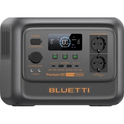 Зарядная станция BLUETTI Premium 100 V2 2000W 1024Wh (PR100V2) Зарядная станция BLUETTI Premium 100 V2 2000W 1024Wh (PR100V2)
