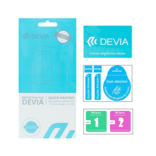 Пленка защитная Devia hydrogel Apple iPhone 16 (DV-SM-16U)