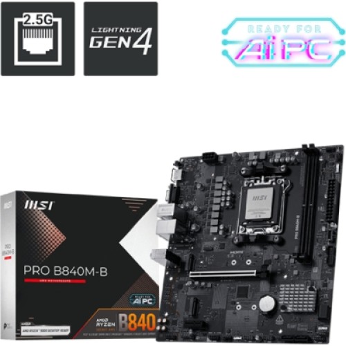 Материнская плата MSI PRO B840M-B