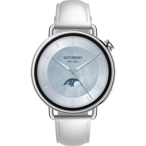 Смарт-часы Xiaomi Watch S4 41mm Leather Strap Білий BHR07VUGL (1166774)