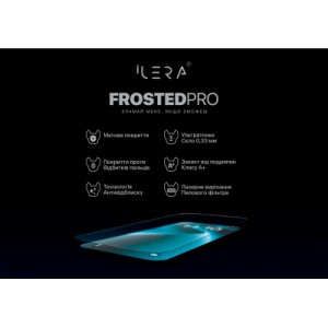 Стекло защитное iLera Frosted iPhone 16E/14/13/13 Pro (ILDELFR16E)