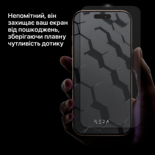 Стекло защитное iLera Fantom Glass iPhone 16 Pro Max (ILFANT16PRMX)