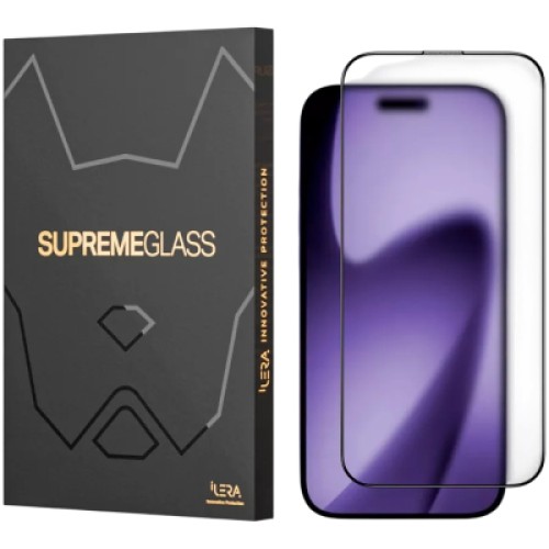 Стекло защитное iLera FrostedGlass 2.0 iPhone 17 (ILFRGL17)