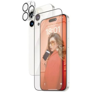 Скло захисне PANZERGLASS 2-in-1 Pack iPhone 15 Pro (PG_B1137-2810)