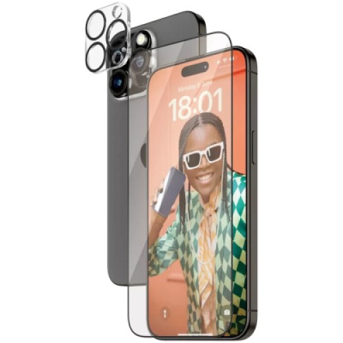 Стекло защитное PANZERGLASS 2-in-1 Pack iPhone 15 Pro Max (PG_B1137-2812)