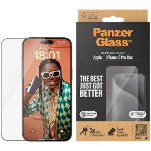 Скло захисне PANZERGLASS iPhone 15 Pro Max (PG_2812)
