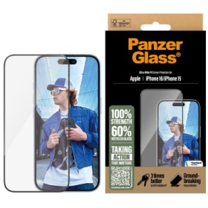 Скло захисне PANZERGLASS iPhone 16 | 15 (PG_2861)