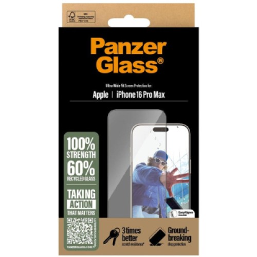 Стекло защитное PANZERGLASS iPhone 16 Pro Max (PG_2864) Стекло защитное PANZERGLASS iPhone 16 Pro Max (PG_2864)