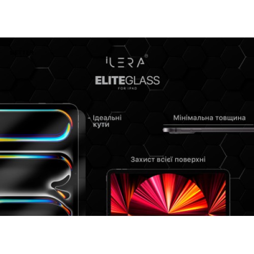 Стекло защитное iLera Infinity Clear Glass iPad 10.9/11" (Cut out on top) (ILIPG03) Стекло защитное iLera Infinity Clear Glass iPad 10.9/11" (Cut out on top) (ILIPG03)