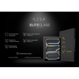 Скло захисне iLera Infinity Clear Glass iPad Air 11 (ILIPG06)