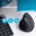 Мышка Jlab JBuds Vertical Ergonomic Wireless Black (IEUMJBERGORBLK82)