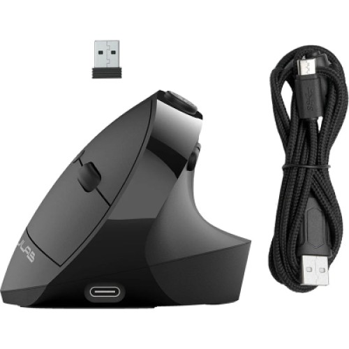 Мышка Jlab JBuds Vertical Ergonomic Wireless Black (IEUMJBERGORBLK82)