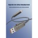 Дата кабель USB 2.0 AM to USB-C + USB 2.0 AM to Lightning 1.0m 60W gray XO (NB275_4-in-1_Gray)