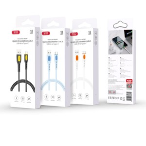 Дата кабель USB 2.0 AM to USB-C 1.0m white XO (NB280_C_White)